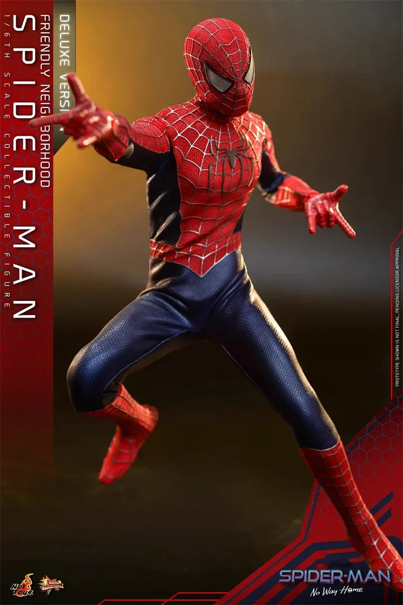 【MT】Hot Toys MMS661 Marvel 1/6 Scale Male Soldier Spider-Man Tobey Maguire Full Set 12inch Action Figure Model Toys Doll
