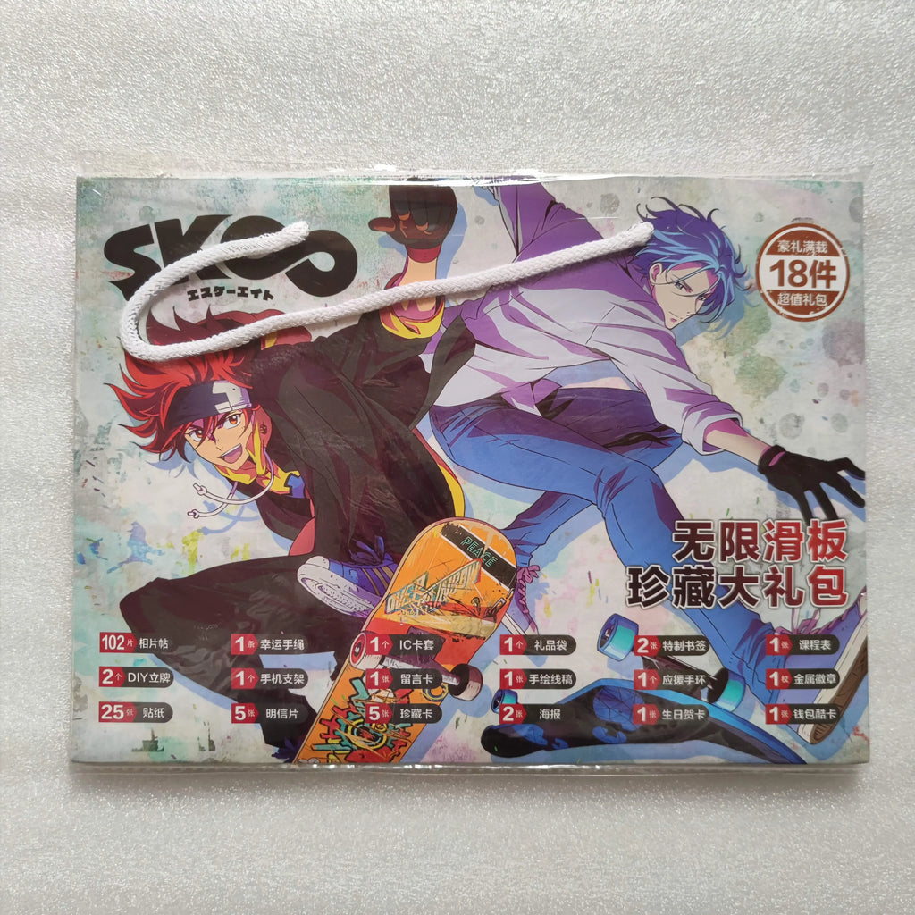 Anime Lucky Gift Bag Stray dogs ONE PIECE Genshin Impact Collection Toy Include Postcard Poster Bookmark Sleeves