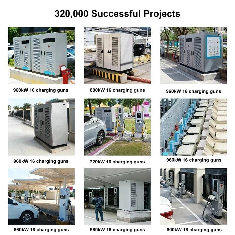 ODM OEM 720KW Split Power Cabinet Electric Vehicle Fast Charging Station Mine Heavy Duty Truck DC Charging Pile