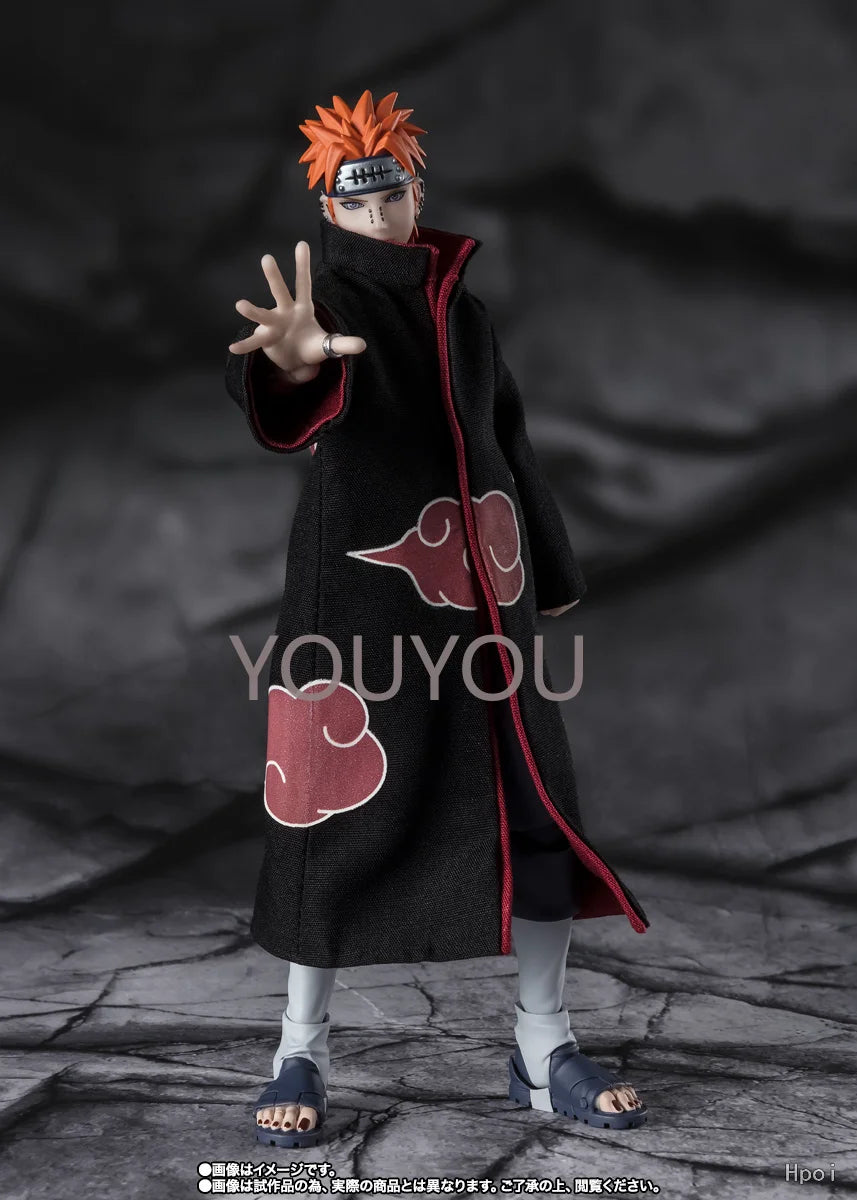 【Original】BANDAI SHF NARUTO Shippuden Nagato The Eye of Reincarnation That Leads The Six Paths Actio Figure