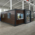 Multi-size folding container house, expandable modular house, multi-purpose, fully equipped