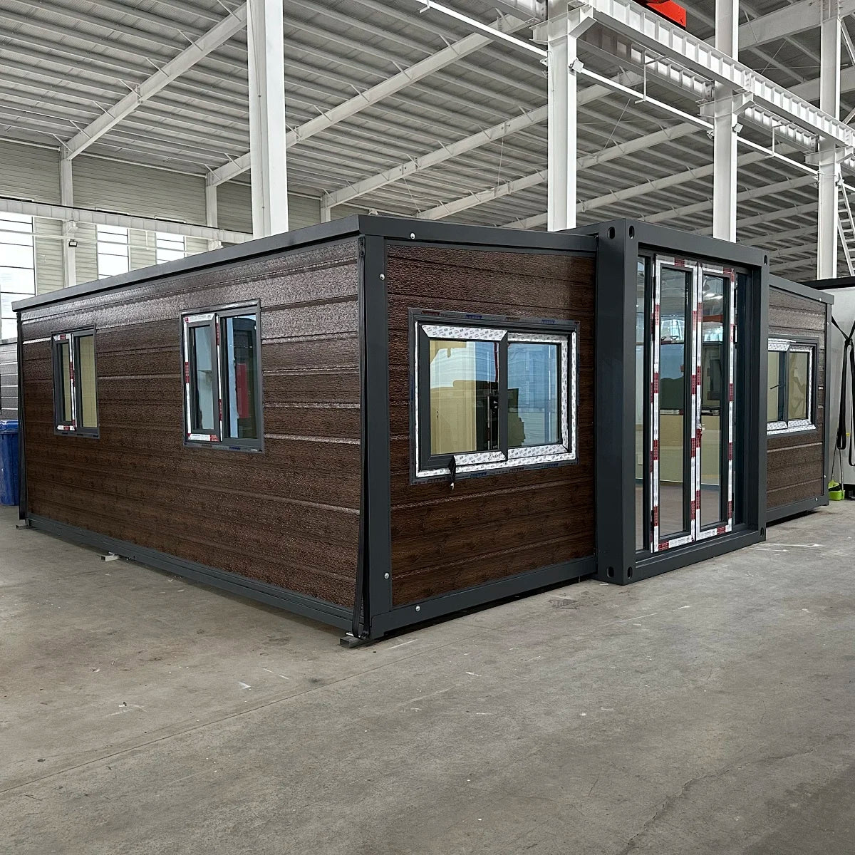 Multi-size folding container house, expandable modular house, multi-purpose, fully equipped
