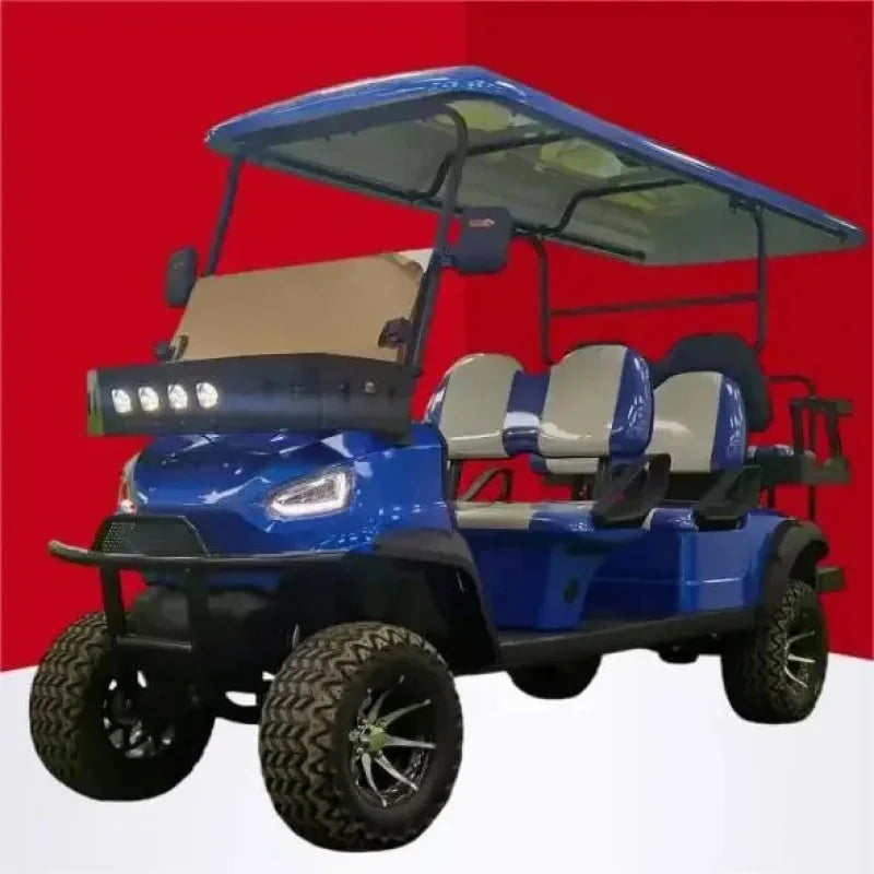 Luxury New Electric htseeing Bus 6 Seater Battery Operated Golf Cart