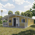 China Container House Modern Prefabricated House Expandable Container House Factory