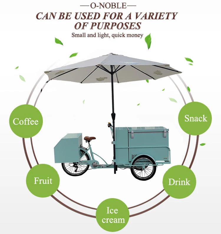 Electric Food Truck Street Ice Cream Fast Food Mobile Truck Designed With Advanced Technology