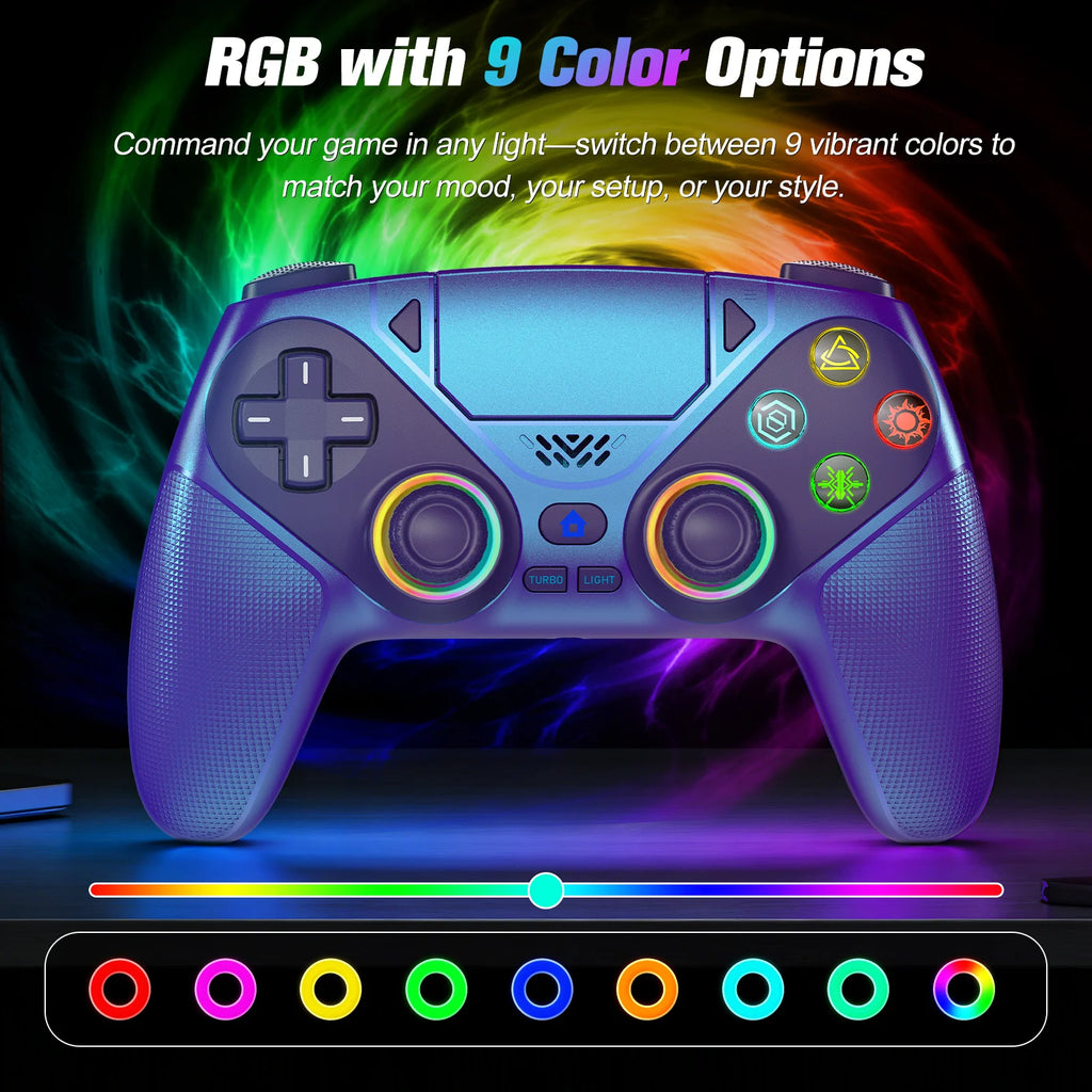 Bluetooth Gamepad For Playstation 5 Wireless Controller PS5 Console Gaming Controller  With Turbo Dual Sense Vibrate Programming