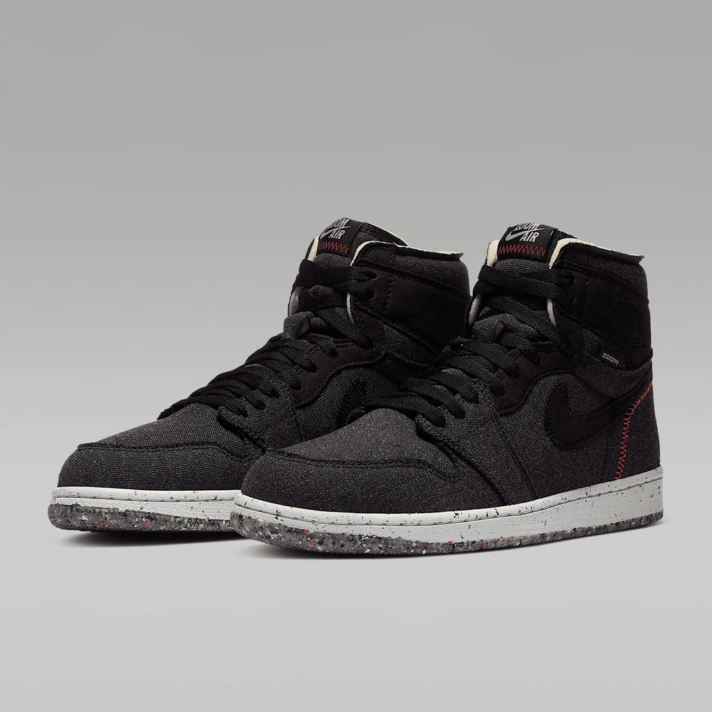 Nike Authentic Air Jordan 1 Zoom AJ1 Recycled Material Sneakers CW2414-001