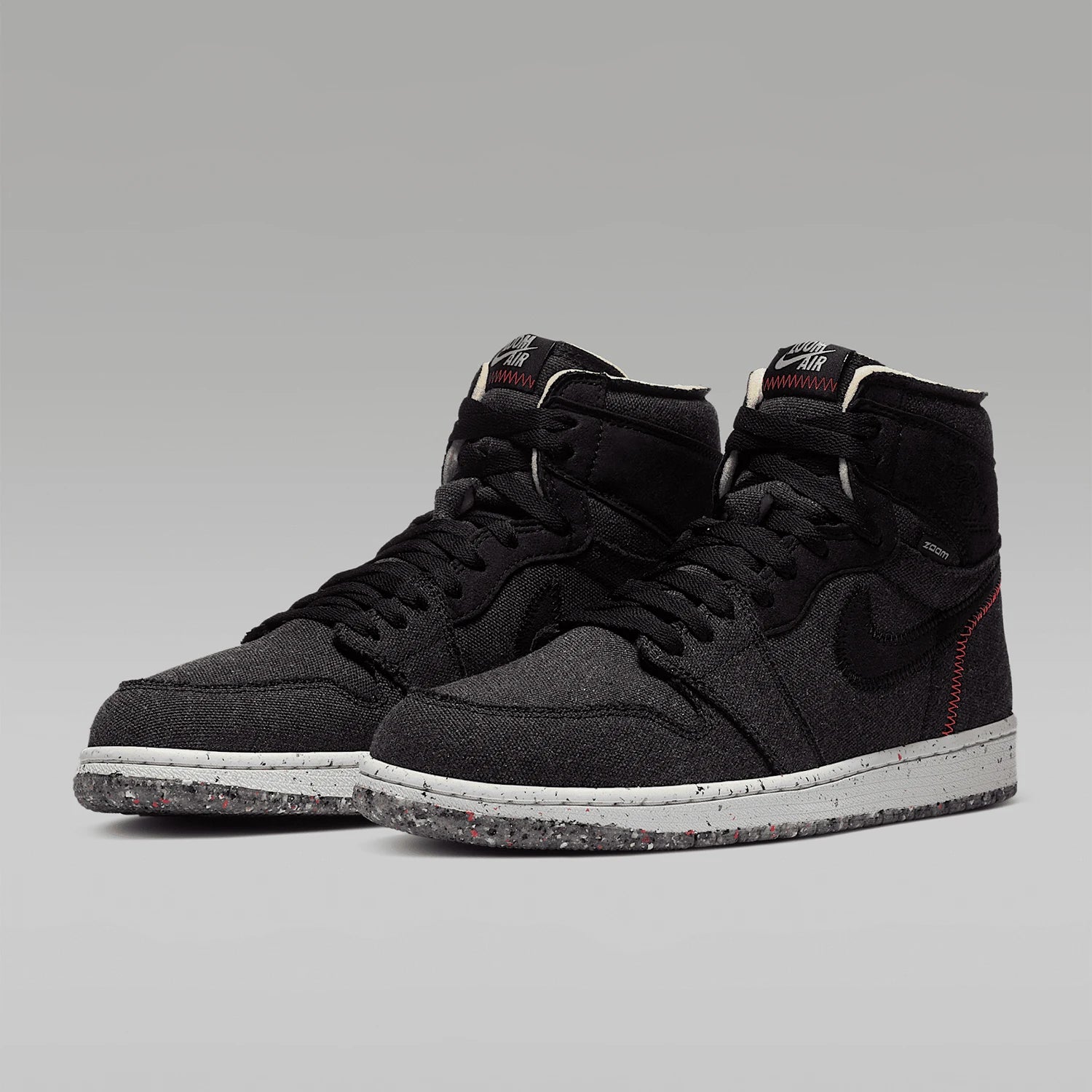 Nike Authentic Air Jordan 1 Zoom AJ1 Recycled Material Sneakers CW2414-001