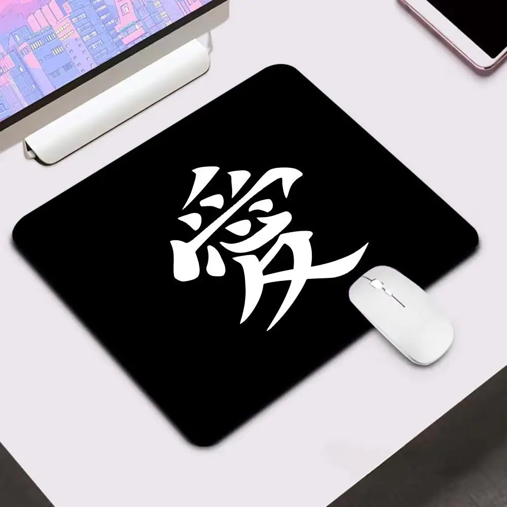 E-Sports Multiple Size Mousepad Small Locking Edge Mouse Mat Chinese Character "Love" Speed Mouse Pad Ultrafine Surface Desk Mat