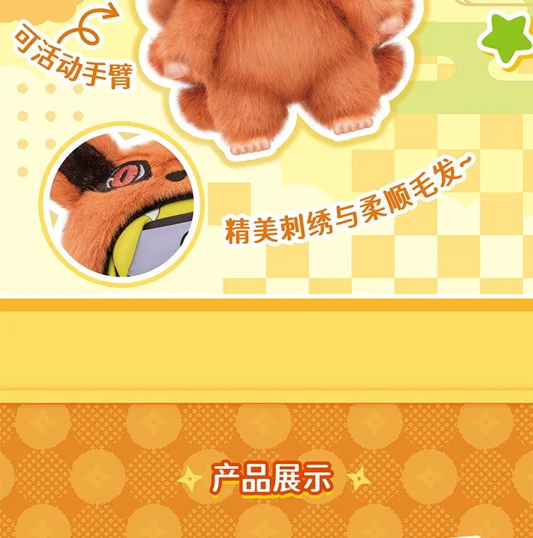 100% Original EAKI Naruto Blind box Shippuden Party Series Stuffed Plush Handmade Ornament Toy Collection Gift