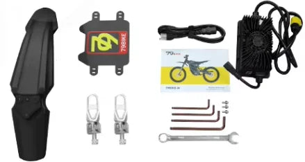 All-Terrain High-Speed Electric Dirtbike With 10000W Central Motor Full Suspension Aluminum Alloy Frame Lithium Battery