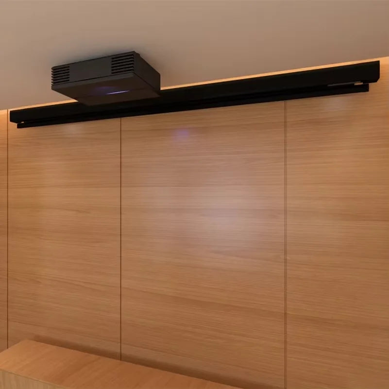 New Generation Laser TV Self-Rising Screen ALR Electric Motorised Tab Tensioned Projection Screen for UST Laser Projector 4k HD