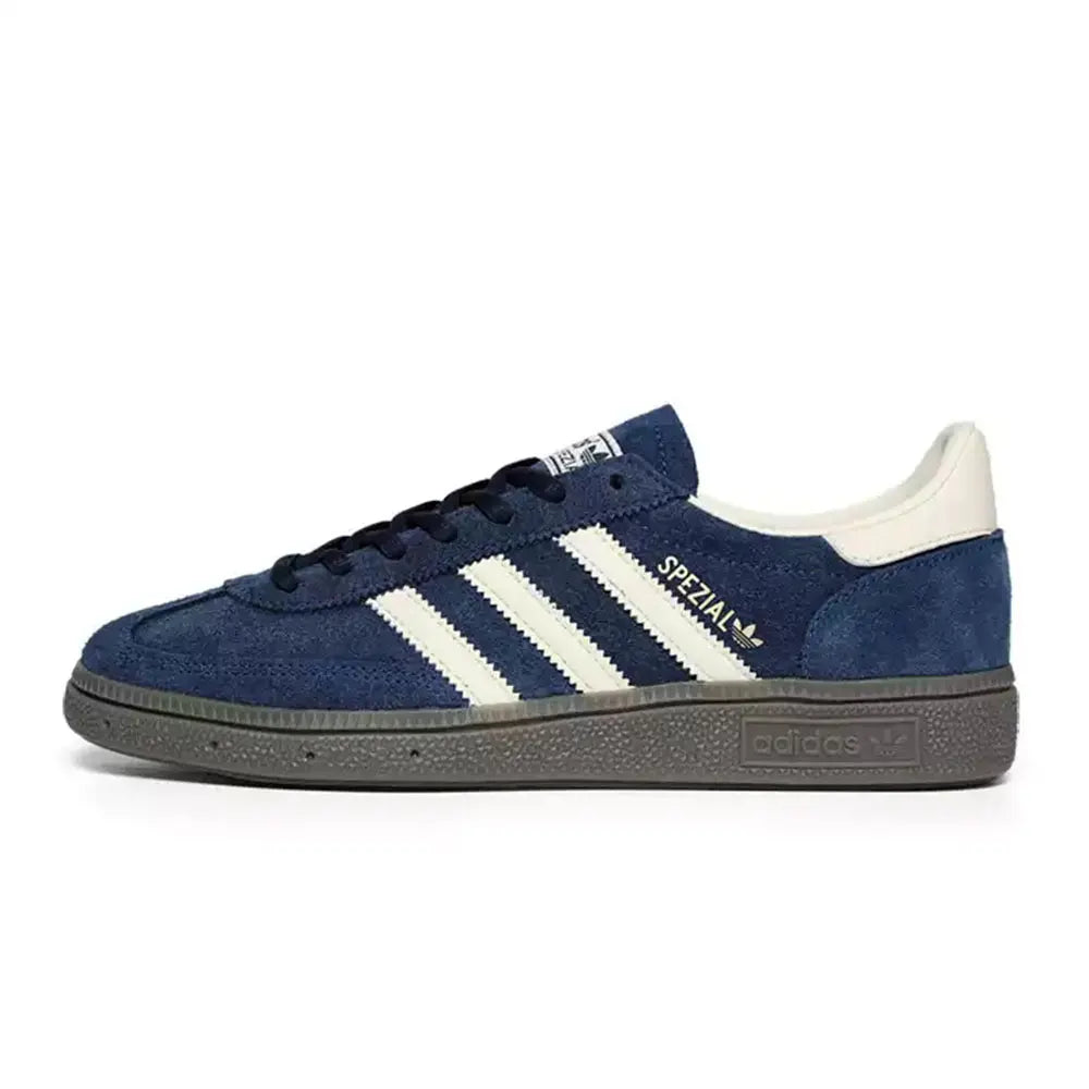 adidas Originals HANDBALL SPEZIAL Comfortable, Durable, Slip-Resistant Low-Top Sneakers Unisex Blue BD7633