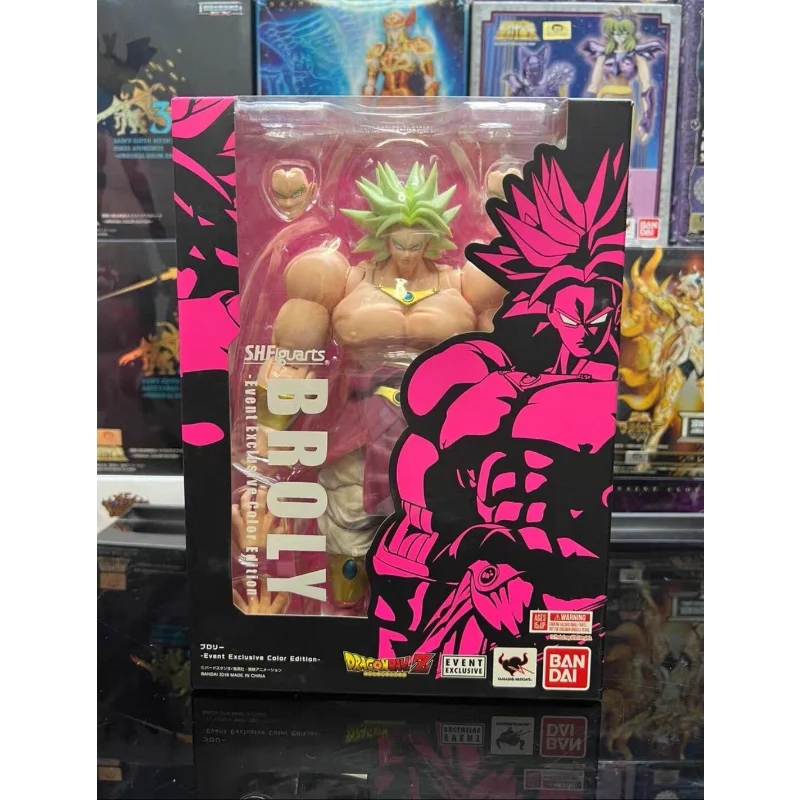 In Stock Bandai S.H.Figuarts Dragon Ball Z Broly SDCC 2018 NYCC Event Exclusive Action Figure Collectible Toy Gift