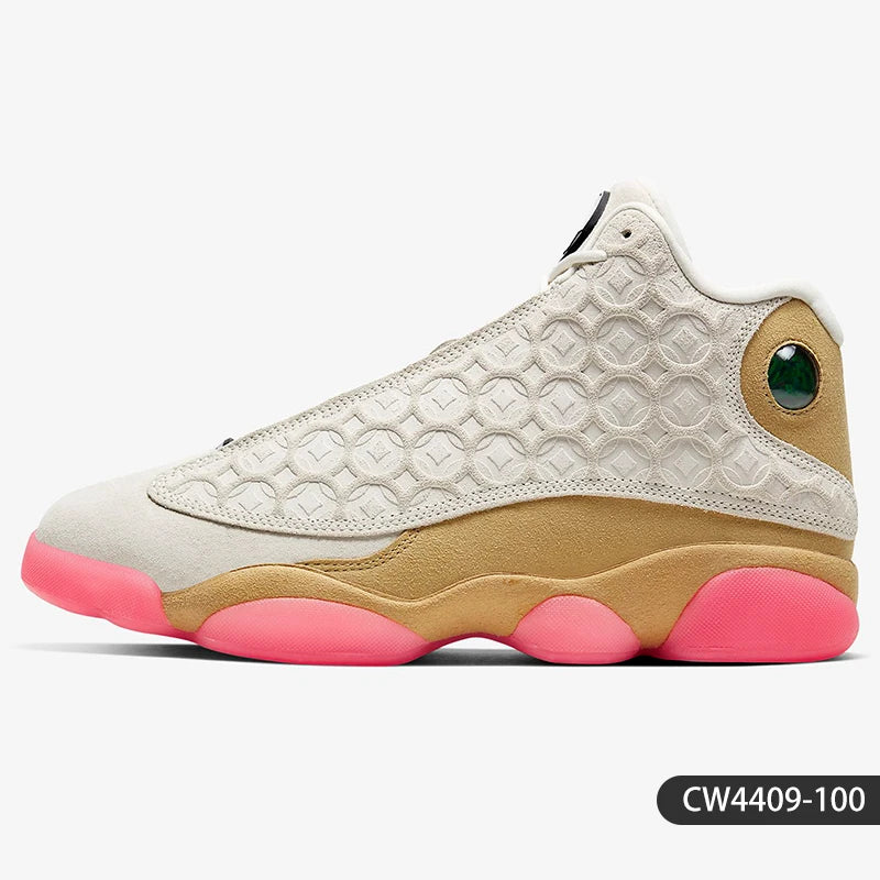 Nike Authentic Men's Air Jordan 13 Sports Training Basketball Shoes CW4409-100