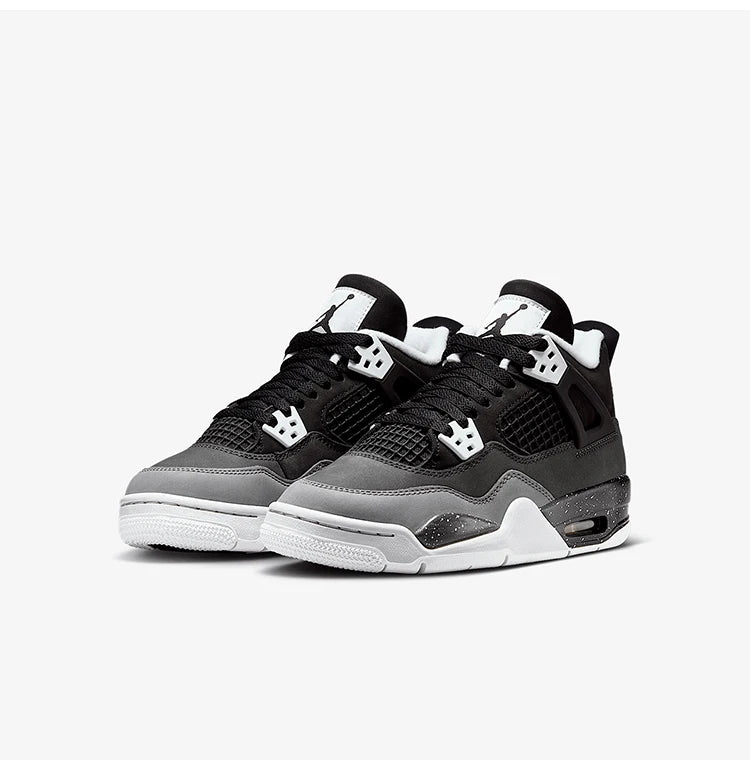Nike genuine Air Jordan 4 GS women's large children's shock-absorbing sports shoes FQ8213-002