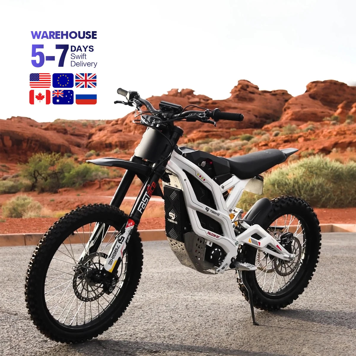Electric Dirt Bike Top Speed 95KM/H 16.8KW Dirt E Bike 79Bike GT 120KM Long Range