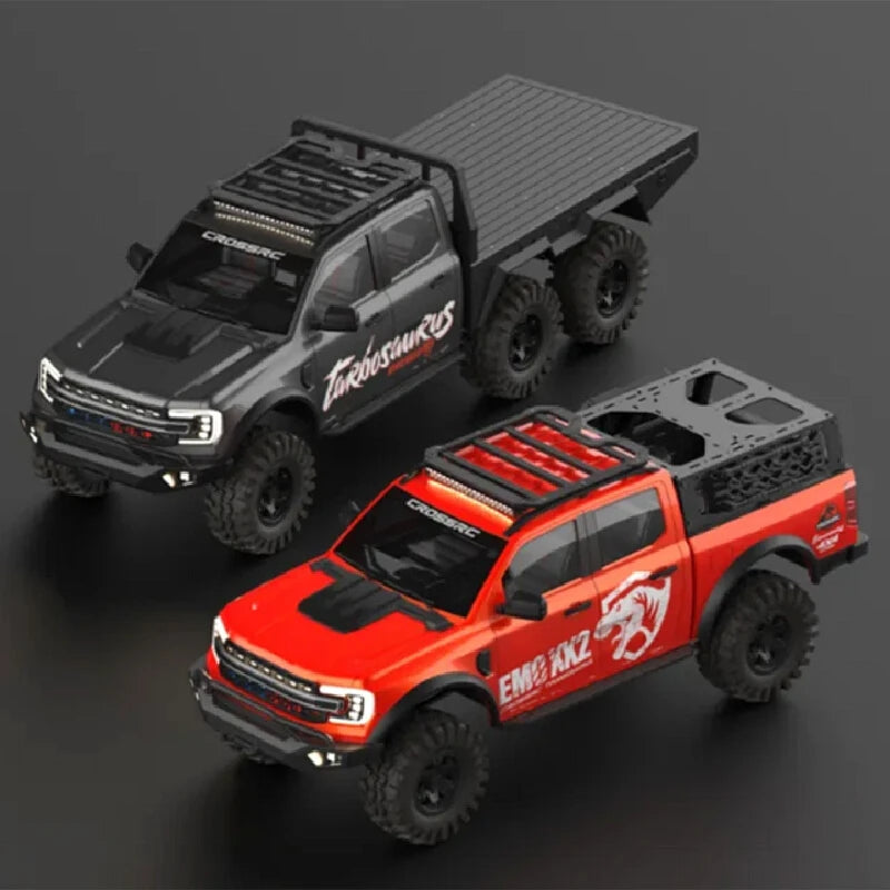 CROSSRC 1/5 Scale EMO XX2 XXL2 Tarbosaurus Remote Control Electric Off Road Climbing Pickup Truck All Terrain RC Hobby Vehicle