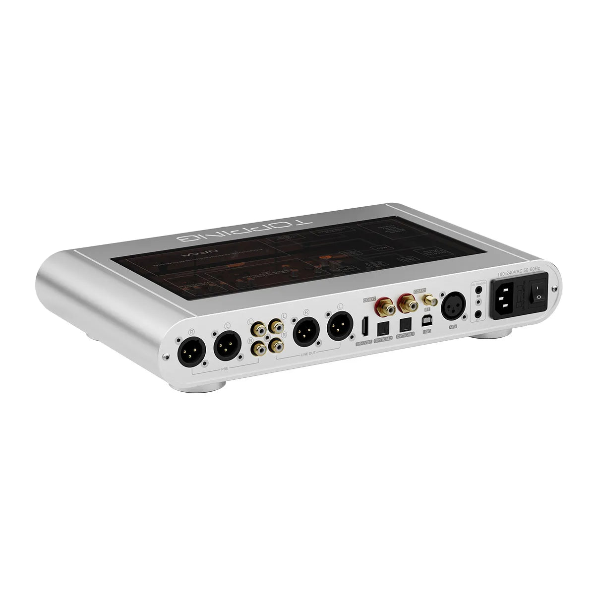 TOPPING DX9 Discrete Anniversary DAC&Headphone Amplifier Hi-Res Audio Support LDAC With Remote Control Decoder HIFI DX9D