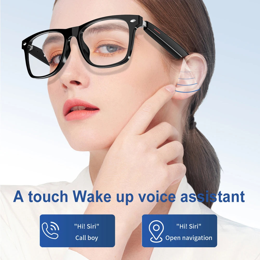 4-in-1 4K Smart AI Glasses 800W pixel AI Shooting Camera HD Photo Video Voice Call Translation Waterproof Bluetooth AI Glasses