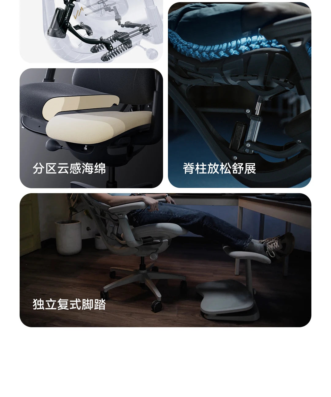Ergonomic Chair Computer Relaxation Dynamic Ergonomic Chair