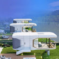 Fully Equipped Mobile Cabin Tiny Living Prefab Steel Container House Chinese Modular Hotel for Home Prefab Houses
