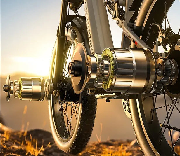 26" Electric Bike 2000W E-Bike For Adults Dual Motor Bicycle  30mph Fat Tyre~