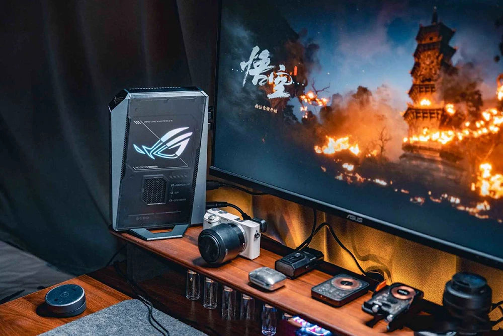 New ROG GR70 RTX 5070 R9 9955HX 3D 16 Core Processor 32GB RAM 1TB SSD High Performance Gaming Mini PC