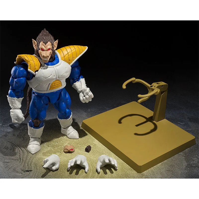 In Stock 100% Original Bandai 2025 SDCC S.H.Figuarts SHF GREAT APE VEGETA Exclusive Edition Dragon Ball Z Anime Toy Action Model