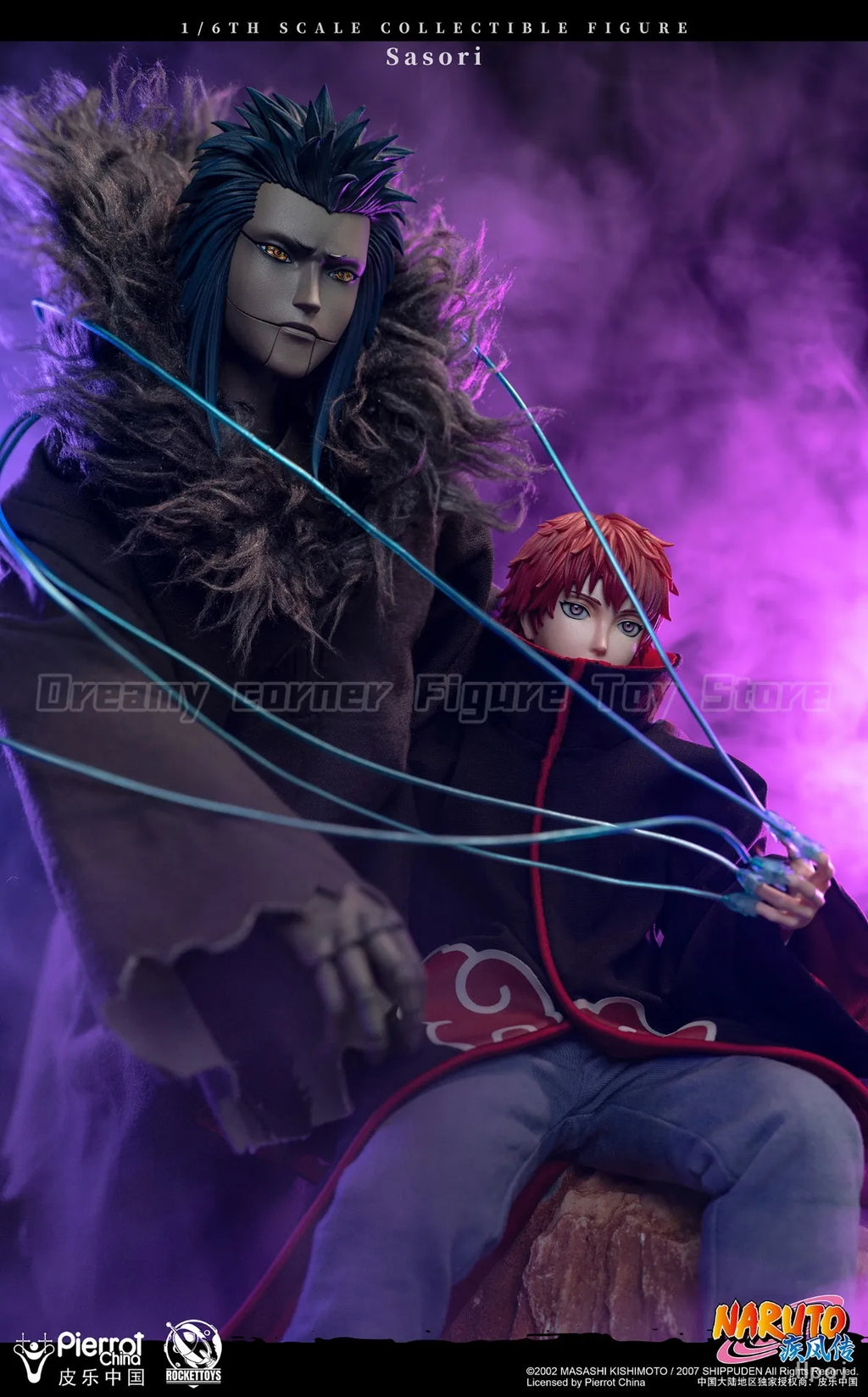 【In Stock】RocketToys ROC-010 NARUTO Sasori 1/6 Action Figure