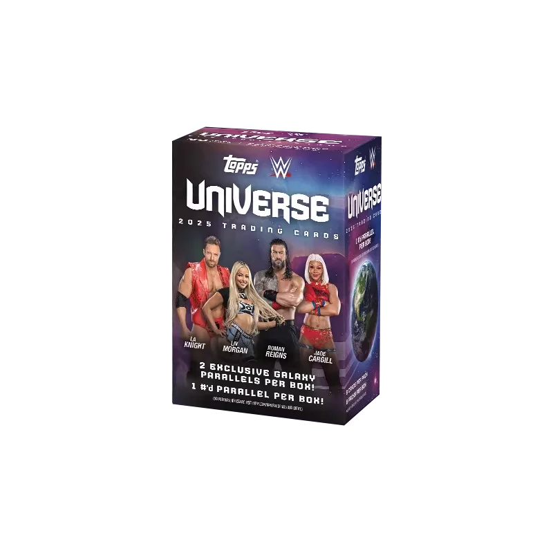 2025 Topps WWE Universe Value Card Roman Reigns Mystery Box Anime Trading Cards Game Birthday Holiday Toys Gifts for Kids