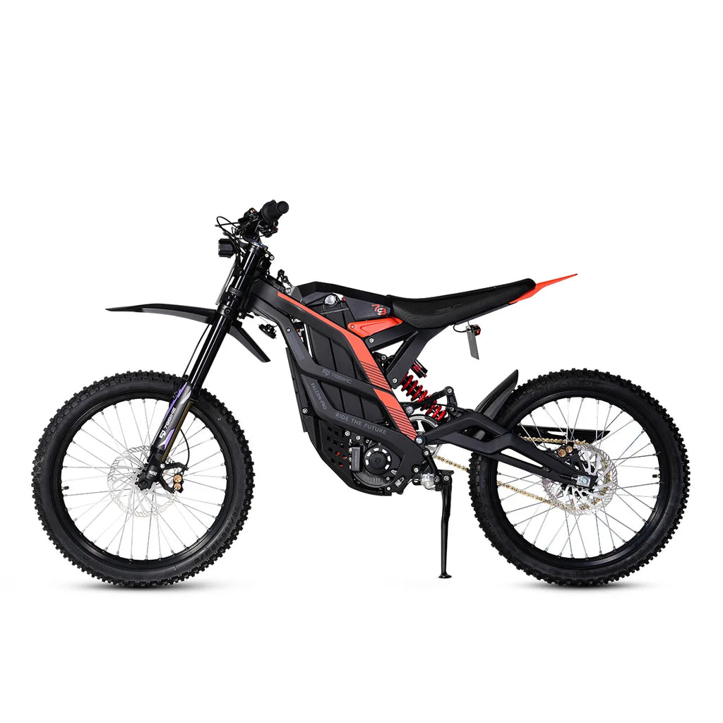 All-Terrain High-Speed Electric Dirtbike With 10000W Central Motor Full Suspension Aluminum Alloy Frame Lithium Battery
