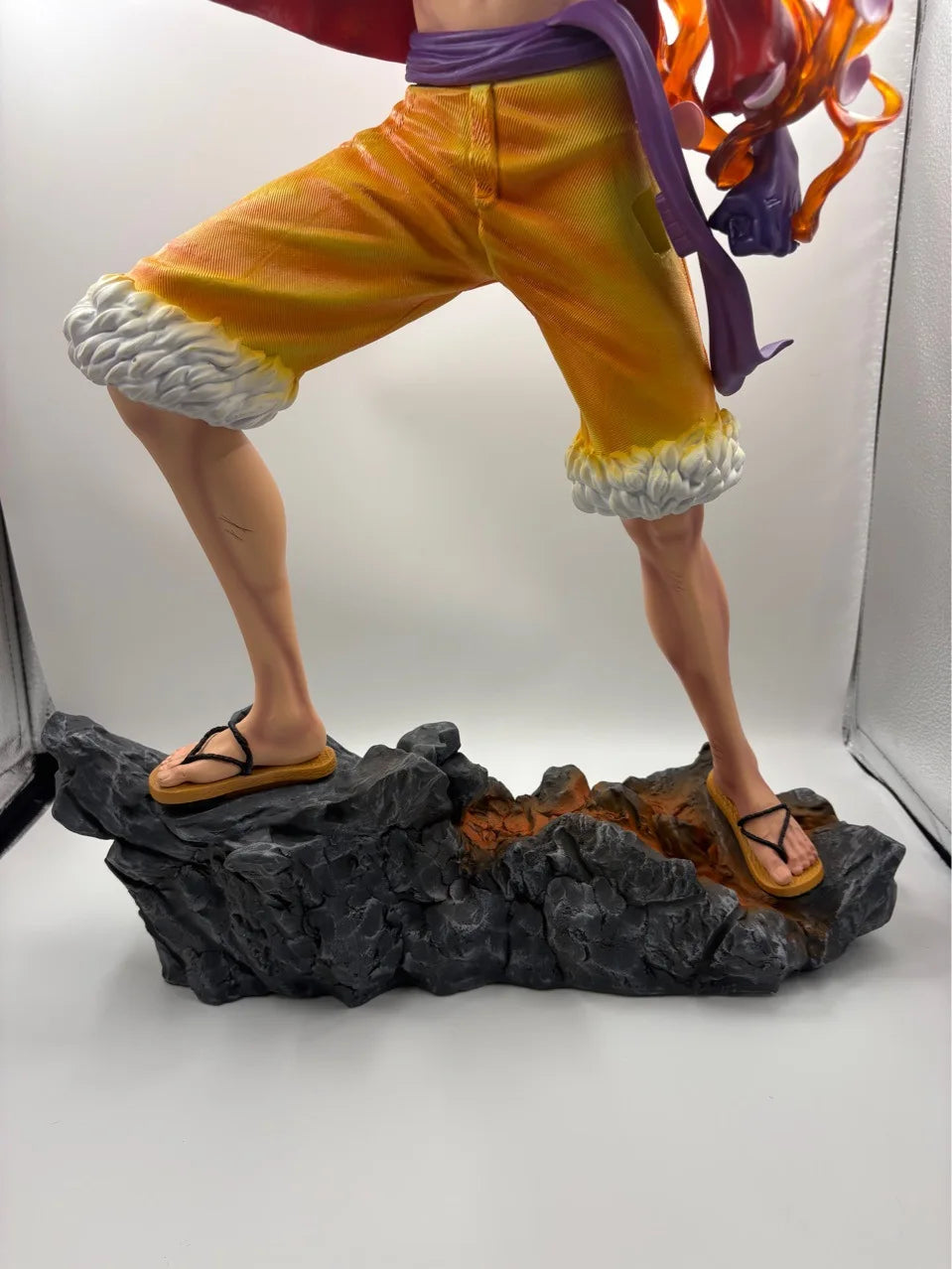 Anime One Piece Monkey D Luffy Big Four Emperors Statue Wano Country Cool Standing Pose Collectible Figure For Adult Collectors