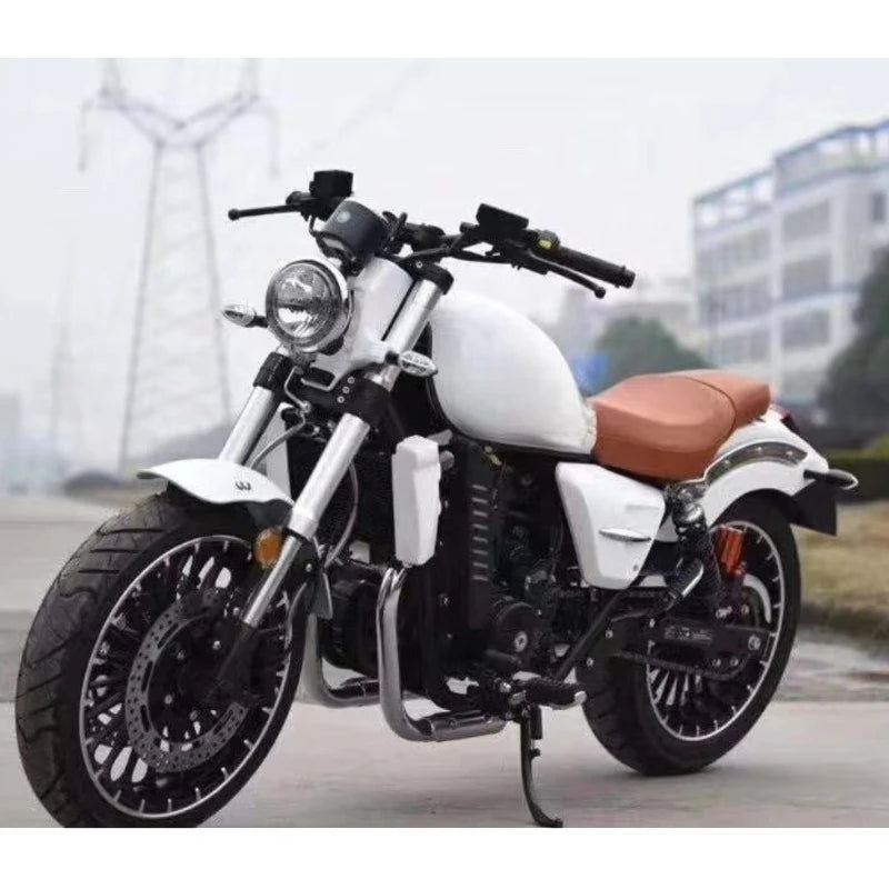 TOP Selling Chopper 400cc EFI High Power Water Cooling Double Cylinder Gas Powered Racing Motorcycle
