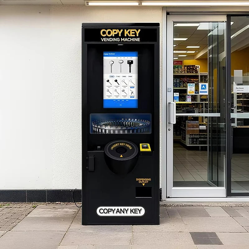 Customized High Profit Key Copying Vending Machine Self Service Touch Screen for Car House and Office Keys Business Opportunity