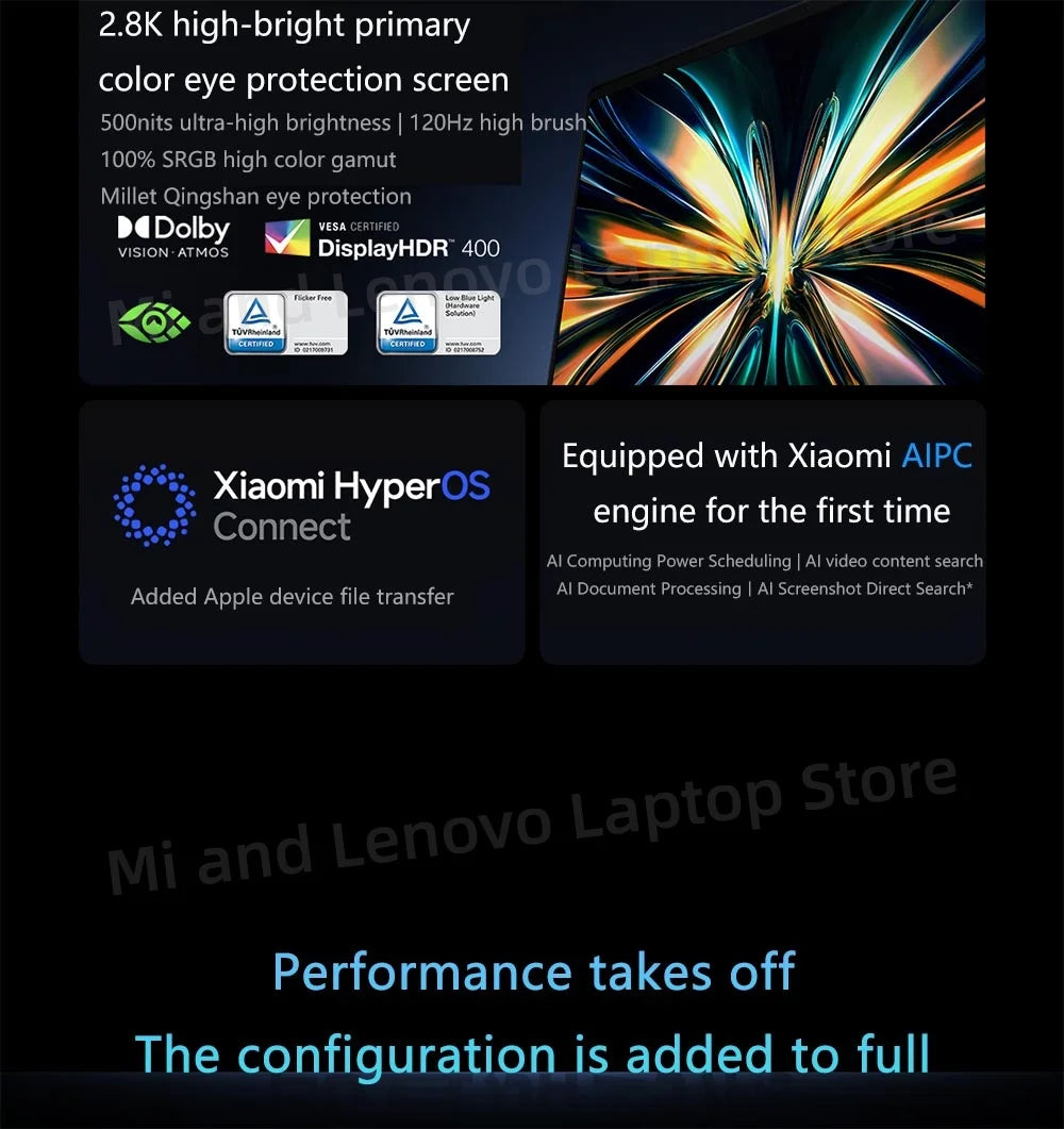 Xiaomi REDMI Book Pro 14 2025 Ultra5-225H/Ultra7-255H 32GB +1TB 14inch 2.8K 120Hz