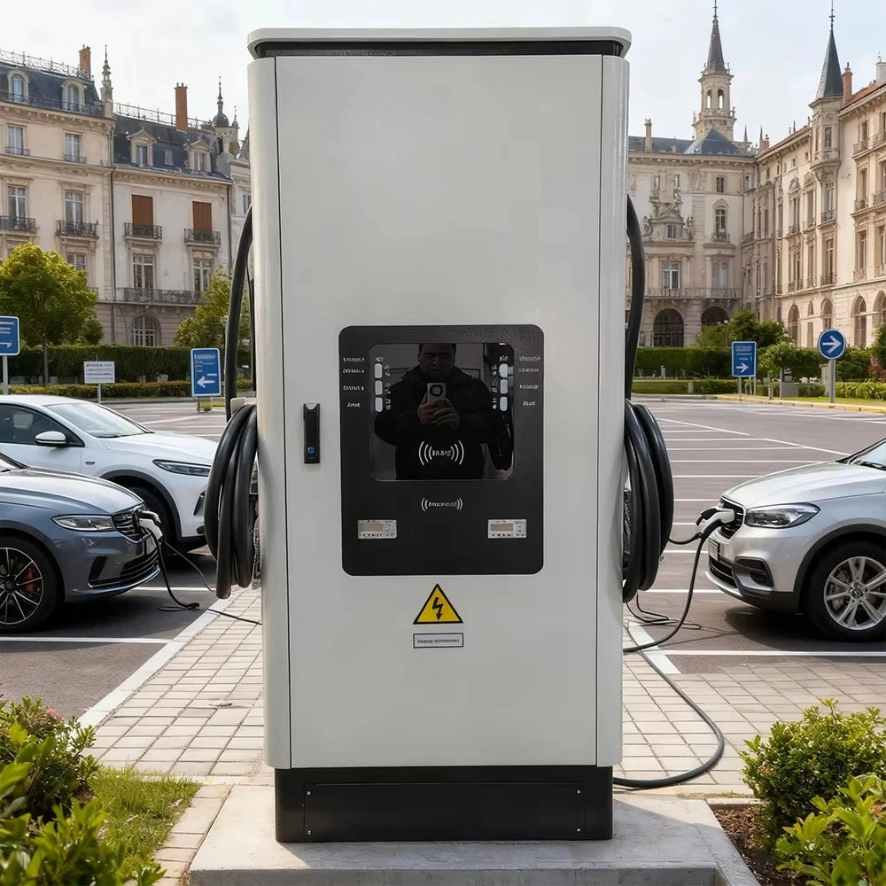 Factory Wholesale New Floor-mounted 120kW CCS2 DC EV Charging Stations for Electric Vehicles