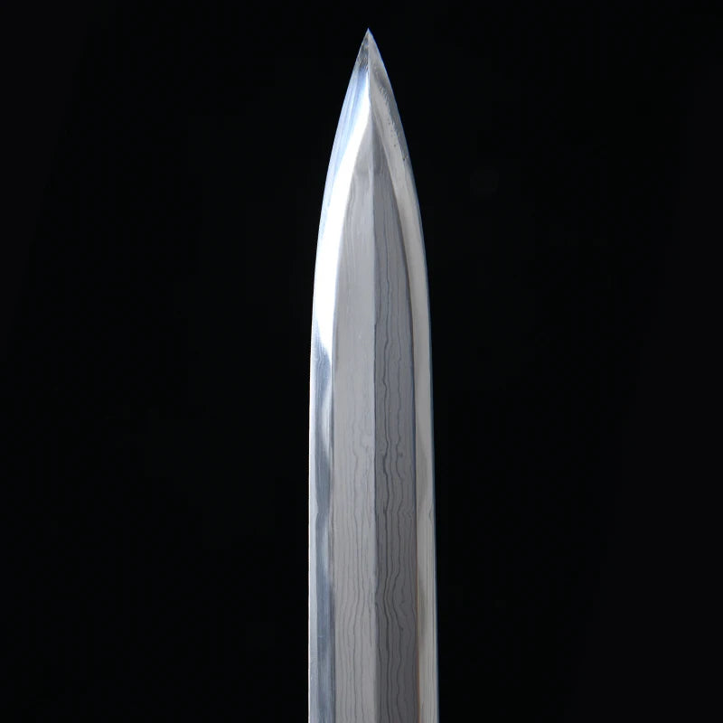 Premium Chinese Han Swords Folded With T10 Steel Kobuse Clay Tempered Real Hamon Blade Sharp Ready for Battle Weapon Katanas