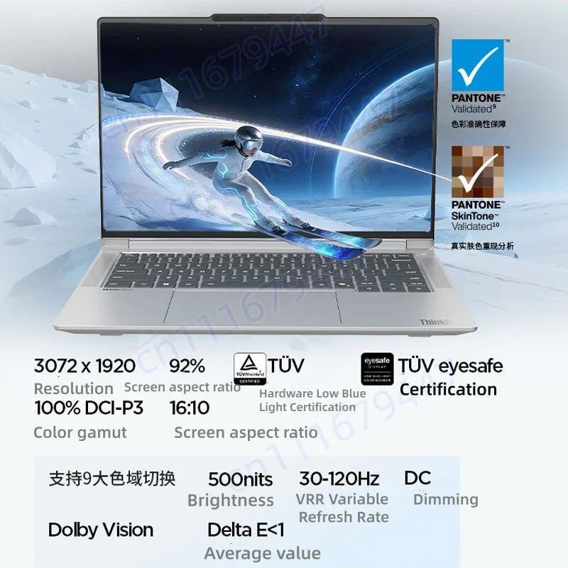 LENOVO ThinkBook 14+ 2026 Intel Core Ultra X7 358H  32GB LPCAMM2 1TB Intel Arc B390 14.5-inch 3K IPS Screen Win11Pro Notebook PC