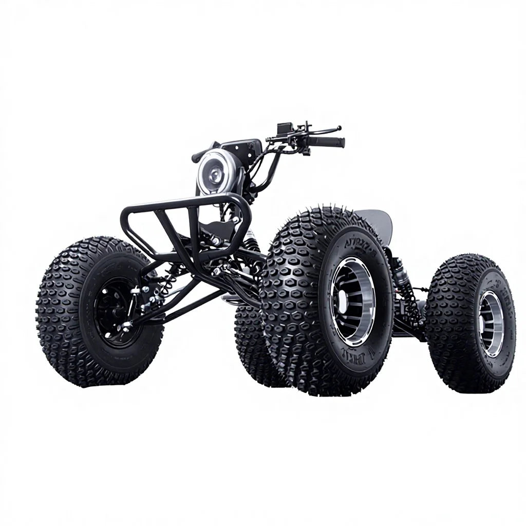 New Adult Off-road Kart Electric Power 4-stroke 8inch Tire Four-wheel High-Speed 40km/h Mountain Go Karts For Sale
