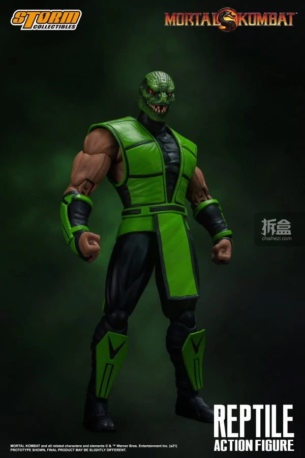 Storm Toys Genuine Mortal Kombat Series Kitaro Kung Lao Reptile Arcade Fighting Game Collection 1/12 Action Figures Model Toys