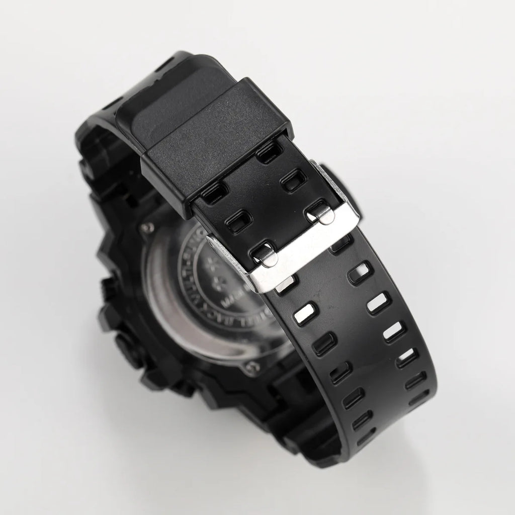 Fashion Men's Watch Sports Electronic Wristwatch Large dial Multifunctional Waterproof Luminous Alarm Kids Male's Military Watch