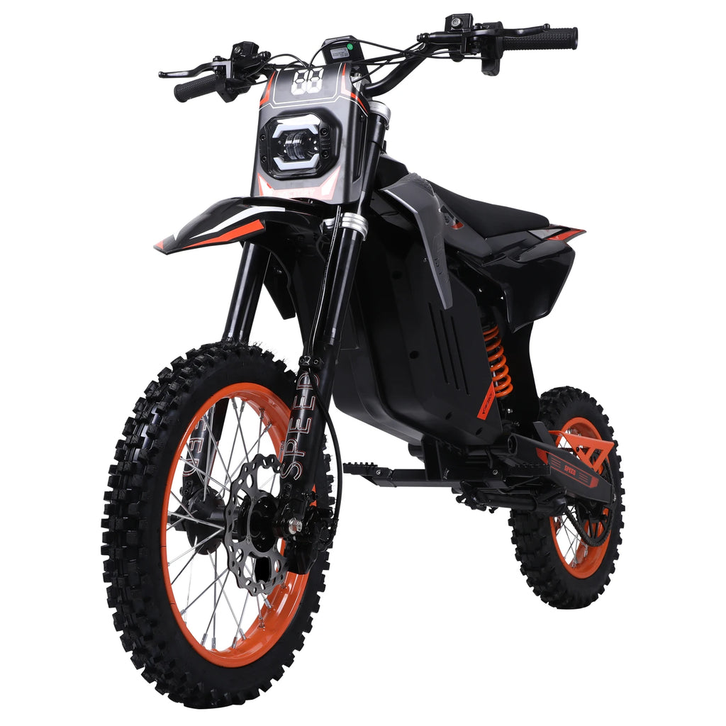 FREEBOY 3000W Electric Dirt Bike for Teens&Adults, 34mph, 48V 30Ah Battery, Off Road Electric Motorcycle with 14''/12'' Tires