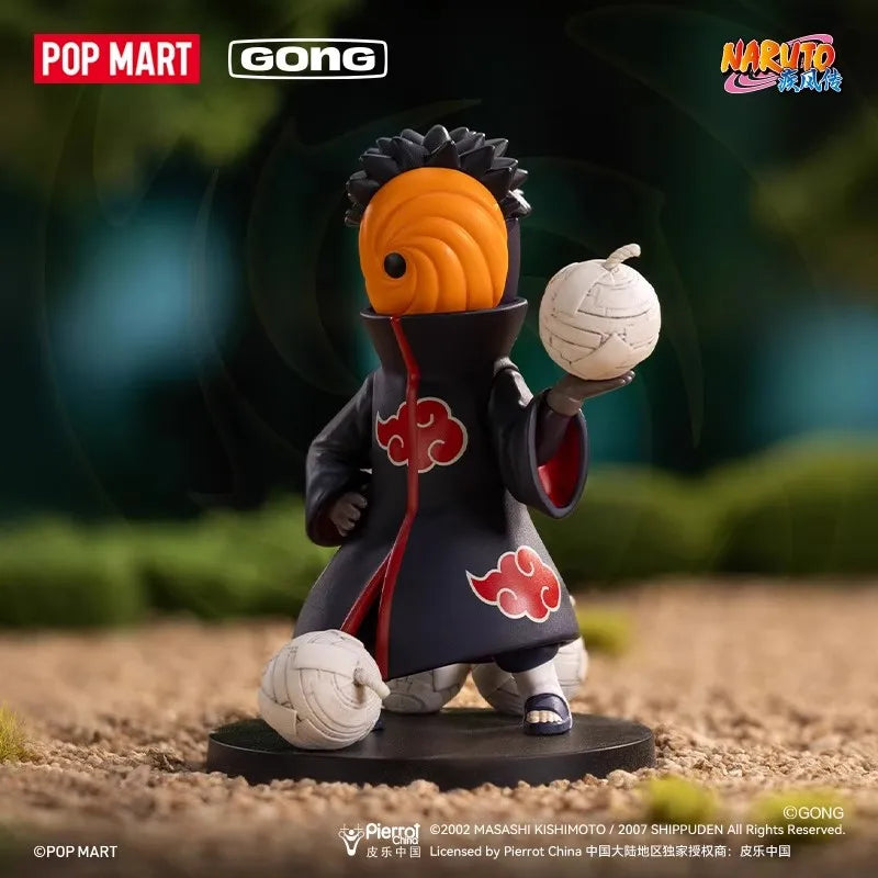 POP MART GONG Naruto Shippuden Akatsuki Arc Series Trendy Blind Random Box Toys Mystery Box Guess Action Figure Surprise Gift
