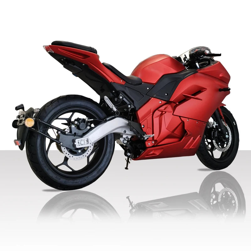 Motorcycle Large Power 4000W And 72v 120Ah Racing Sport Electric Motorcycle For Adults