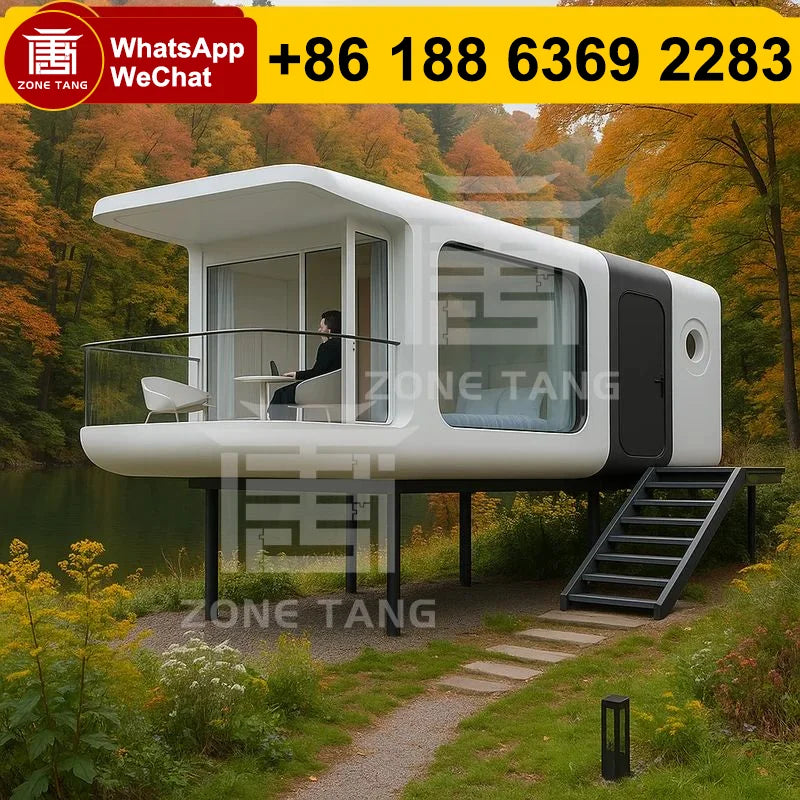 Eco-Friendliness Modular Prefab House Space Capsule House Small Modular Homes Leak Proof Modern Container Homes Factory Price