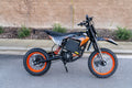 Fat E-Bike 60V 28Ah Off-Road E-Motorcycle 50 MPH 4000W Electric Dirt Bike US