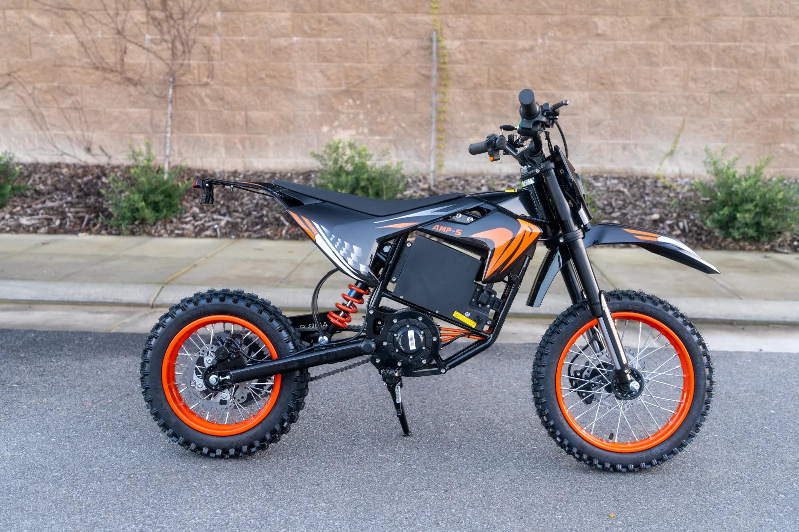 Fat E-Bike 60V 28Ah Off-Road E-Motorcycle 50 MPH 4000W Electric Dirt Bike US
