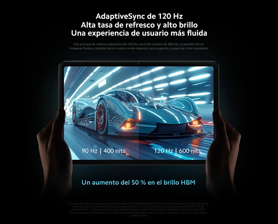 Xiaomi Redmi Pad Pro,12.1",120Hz,8 MP Camera,10000 mAh,33 W Charging,Four Speakers, Dolby Atmos