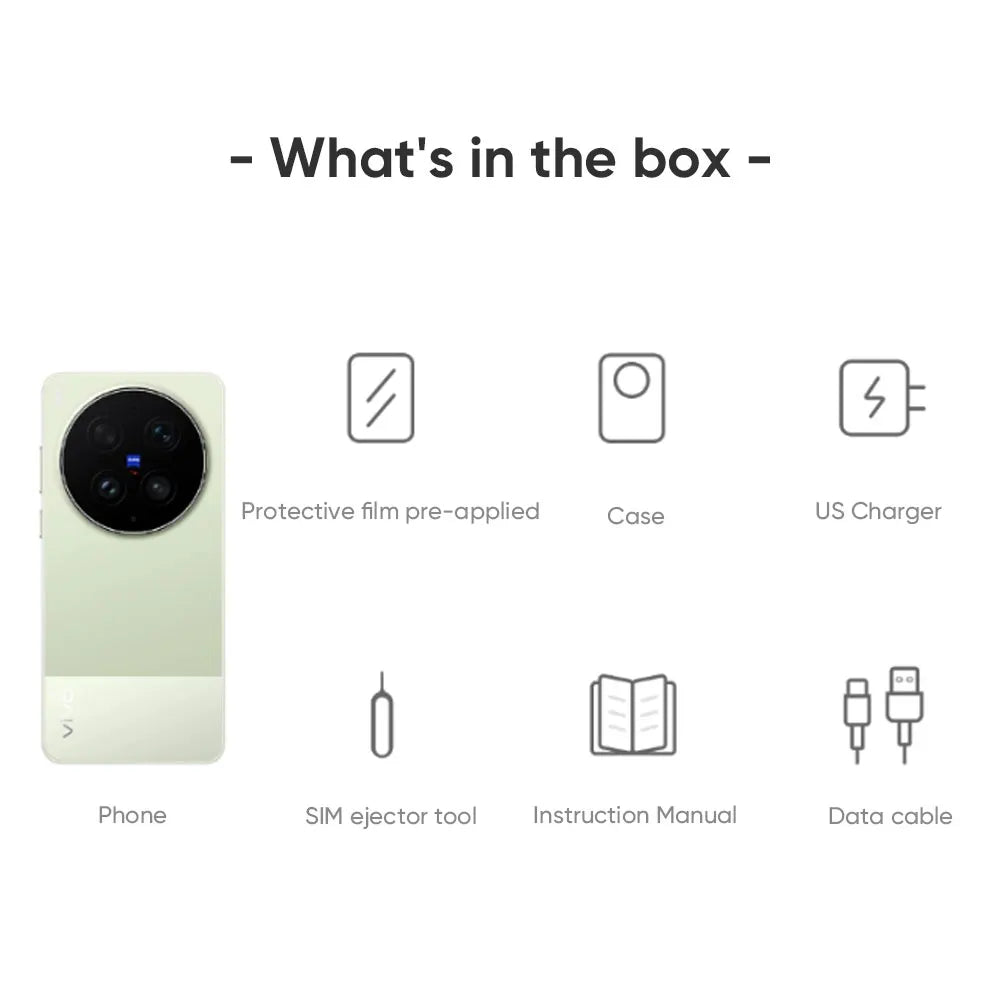 2026 New vivo X300 Ultra 5G Smartphone 6.82’’ 144Hz AMOLED Display Snapdragon 8 Elite Gen 5 Dual 200MP Camera 6600mAh Battery